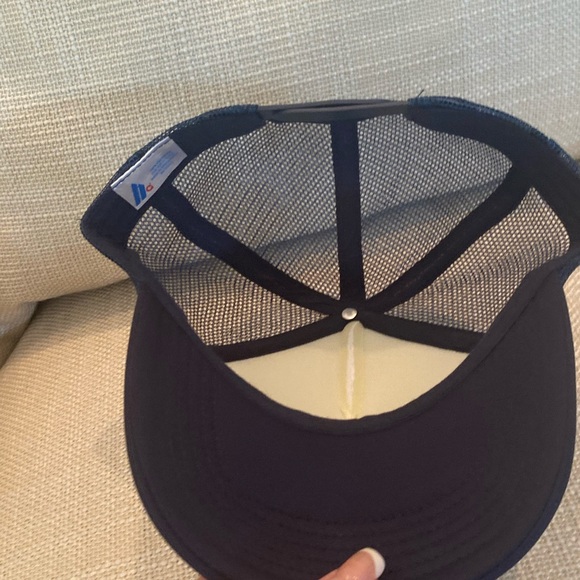 Vintage Miller Lite Minnesota Trucker Hat /Blue & White / Mesh/Snap Back/Unisex - Picture 6 of 10